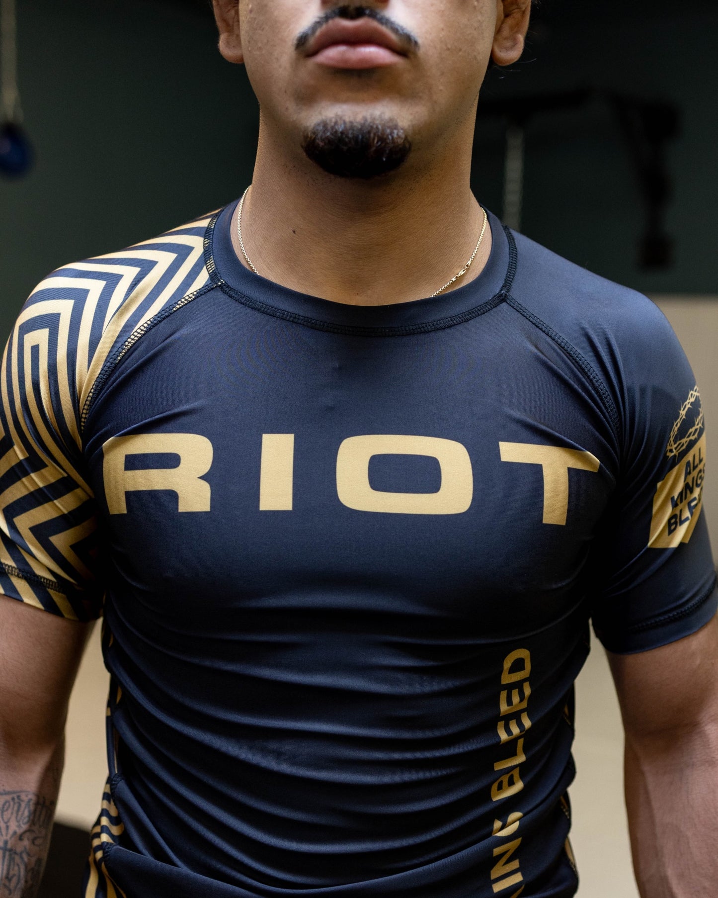 All Kings Bleed Rash Guard
