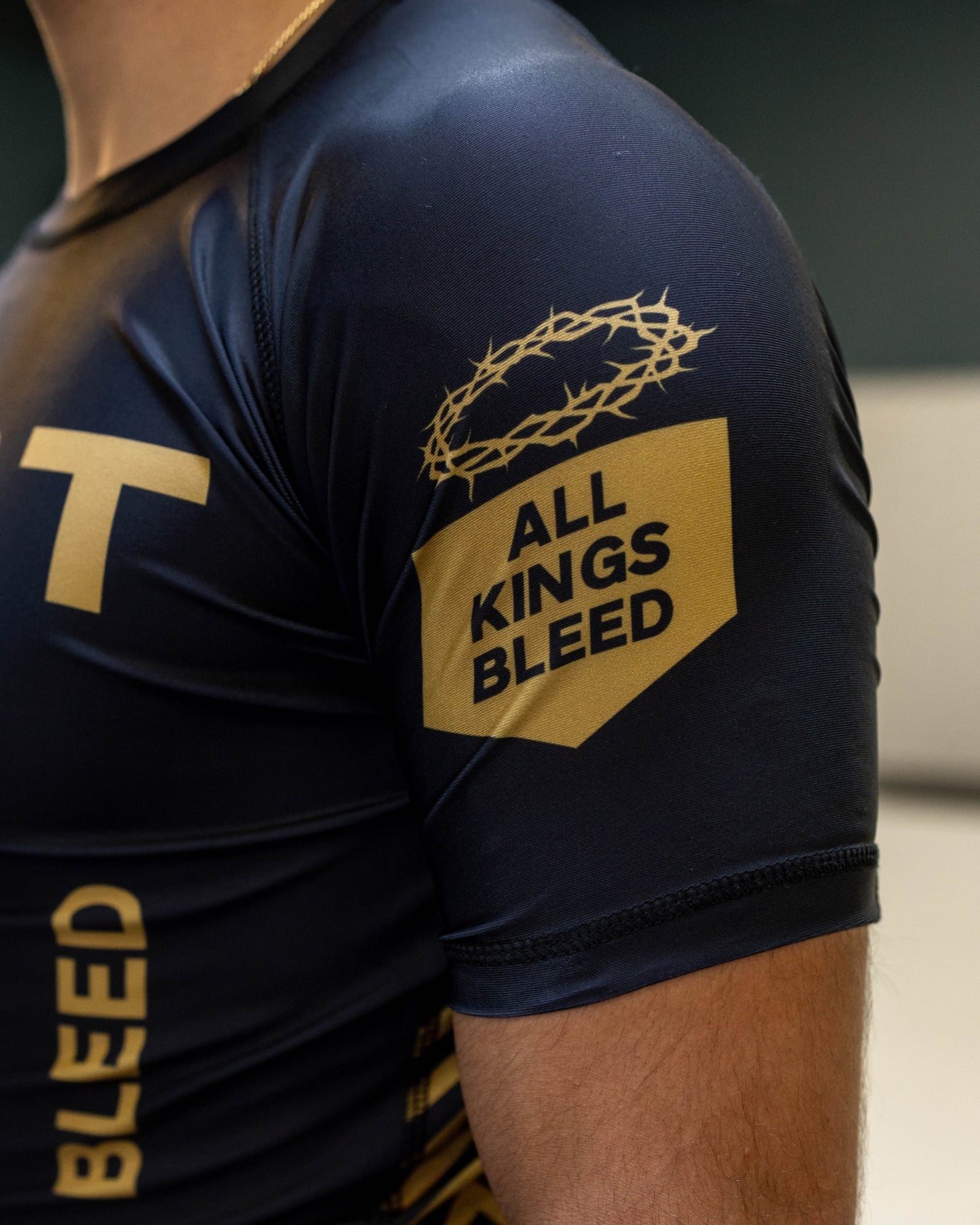 All Kings Bleed Rash Guard