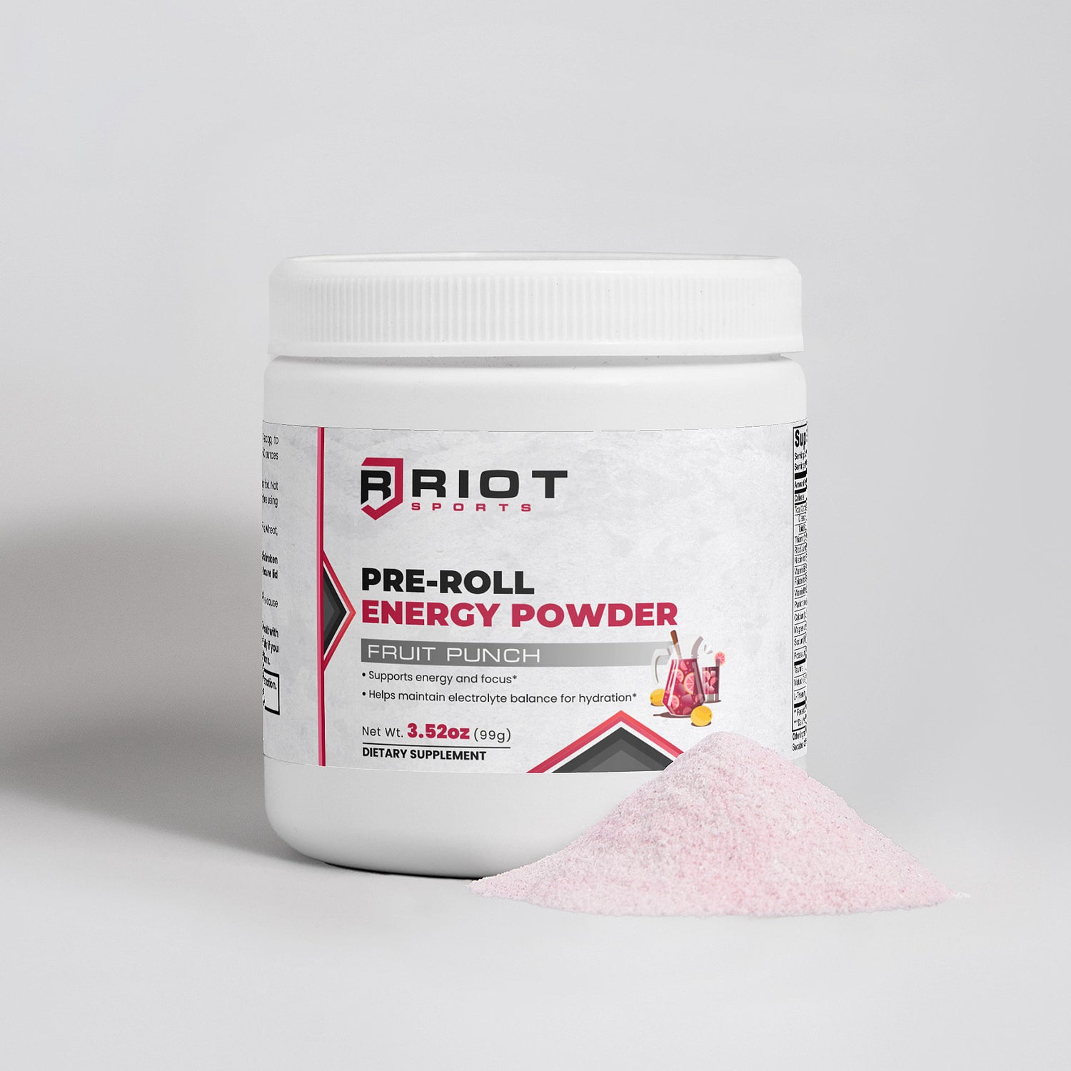 PRE-ROLL ENERGY POWDER  - FRUIT PUNCH