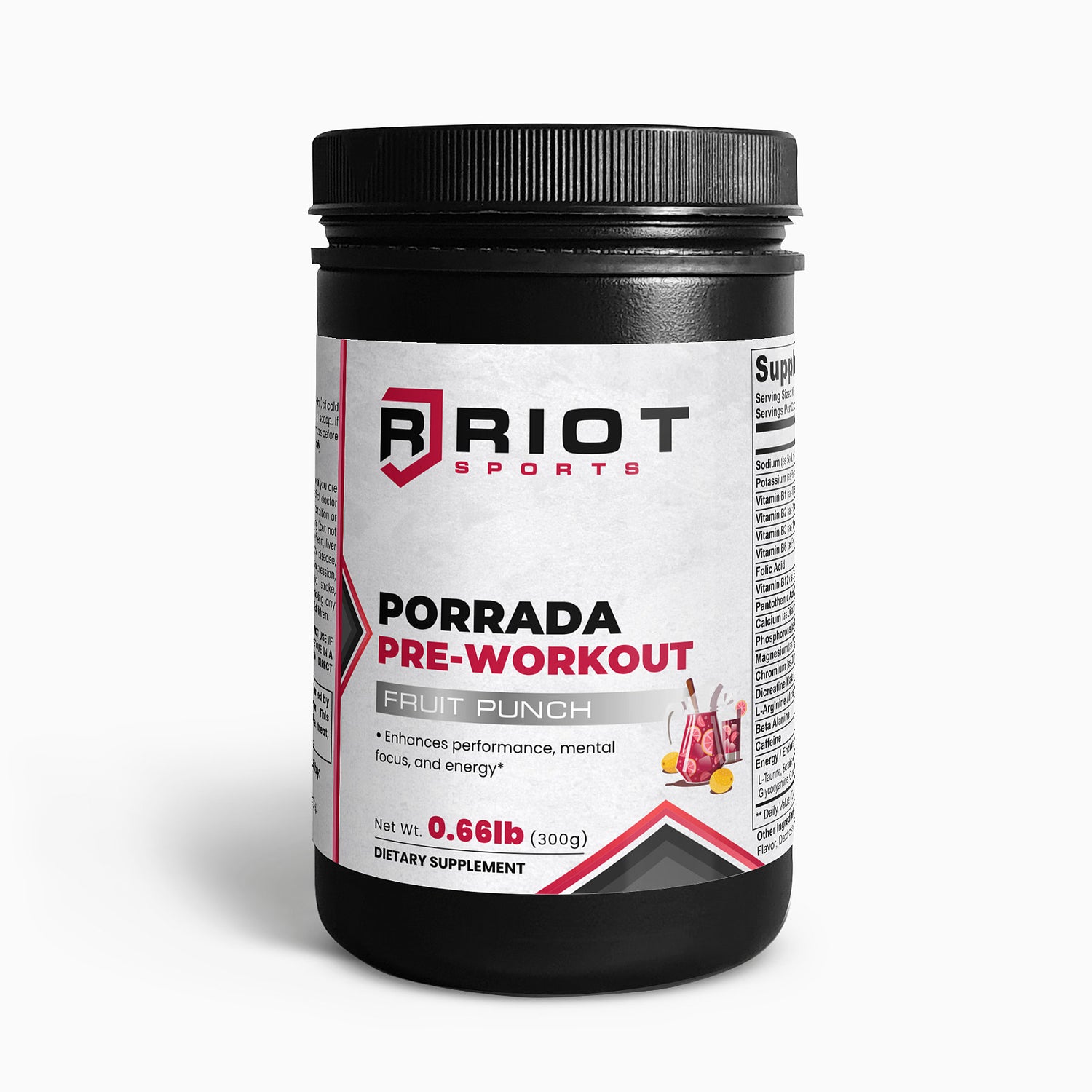 Porrada Pre-Workout | Energy & Focus for Jiu-Jitsu & MMA Athletes