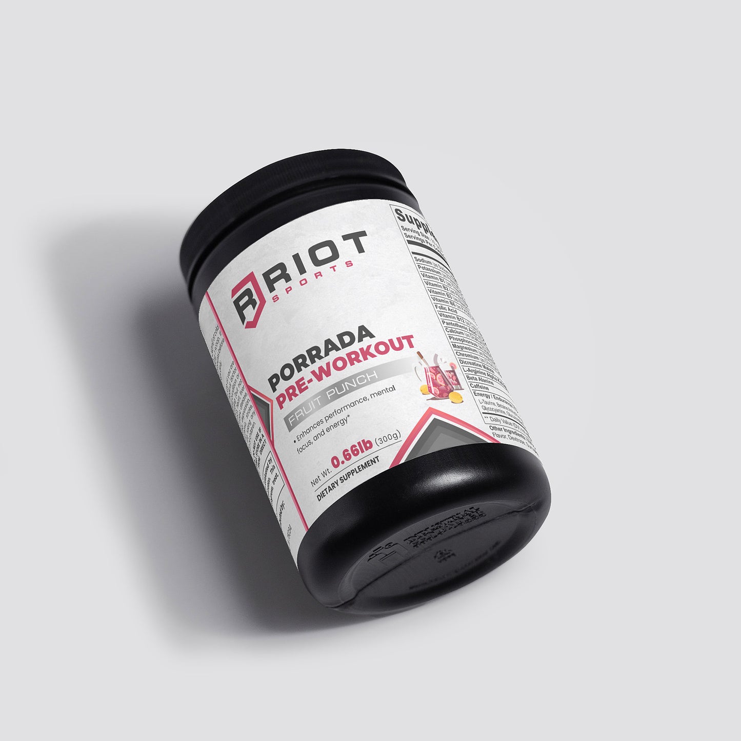 PORRADA PRE-WORKOUT - FRUIT PUNCH