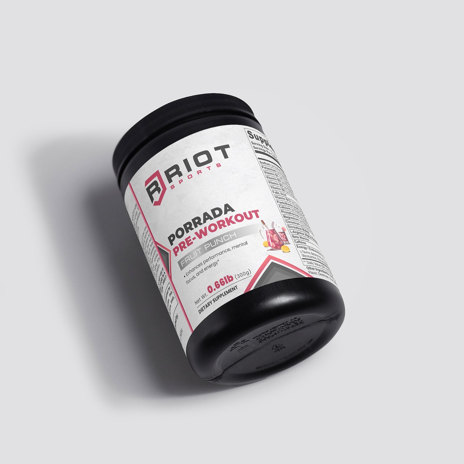 PORRADA PRE-WORKOUT - FRUIT PUNCH