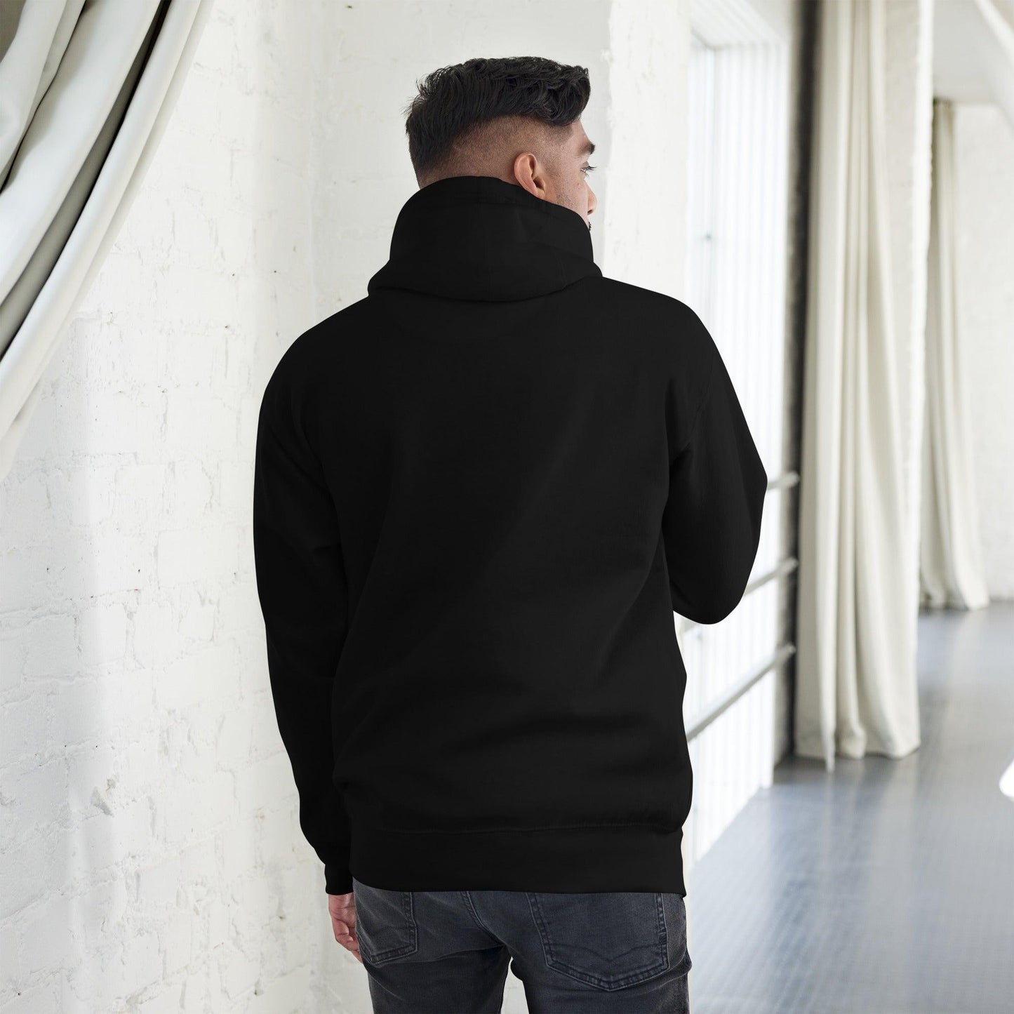 EMBRACE THE CHAOS HOODIE - BLACK