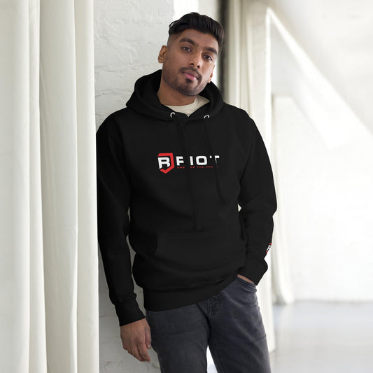 EMBRACE THE CHAOS HOODIE - BLACK
